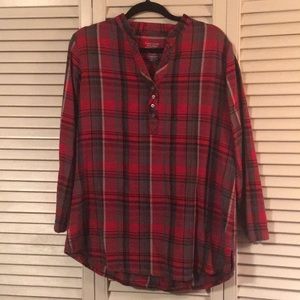 BOGO on my closet! Flannel pull over top